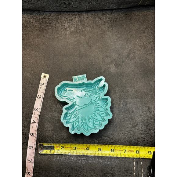 Horse Sunflower Silicone Mold for Freshies, Aroma Beads, Resin | Western Count - Picture 2 of 4